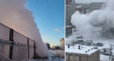 Ρωσία: Σπάνε οι αγωγοί θέρμανσης στις πόλεις, στο έλεος του ψύχους χιλιάδες πολίτες - Δείτε βίντεο