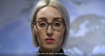 Γιώτα Πλατή: Η Λημνιά υπάλληλος του ΝΑΤΟ στέλνει μήνυμα ενότητας για τη μάχη κατά του κορωνοϊού (video)