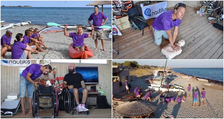 Λήμνος: Εκπαίδευση και πιστοποίηση επαγγελματιών θαλάσσιου αθλητικού τουρισμού στο Κέρος (photos)