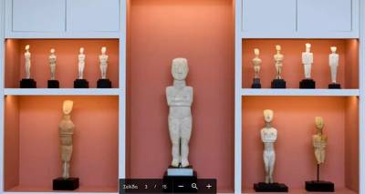 Επέστρεψαν στην Ελλάδα 15 κυκλαδικά της συλλογής Στερν – Έκθεση στο Μουσείο Κυκλαδικής Τέχνης